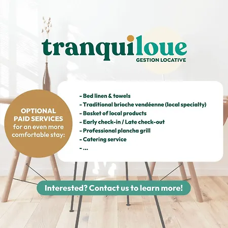 Dom wakacyjny Tranquiloue - Escapade 14 Min Du Puy Du Fou *